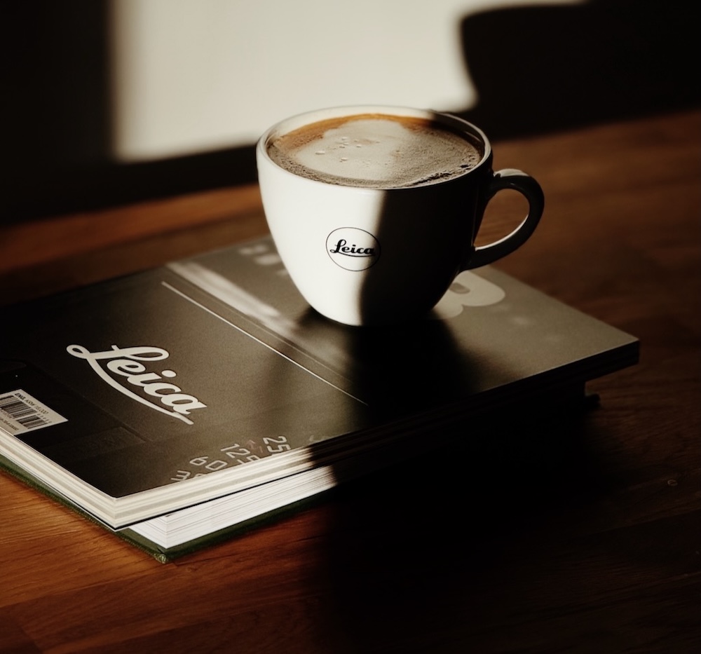 Coffee with Leica